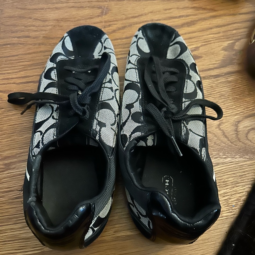 Coach tennis shoes, size 8.5